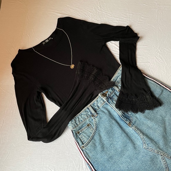 BDG Urban Outfitters Raw Hem Denim Skirt - Picture 3 of 7